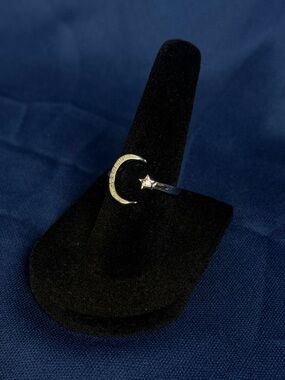 Solid 925 Sterling Silver Celeste Ring